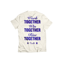 Load image into Gallery viewer, Work Win Rise Tee (white)

