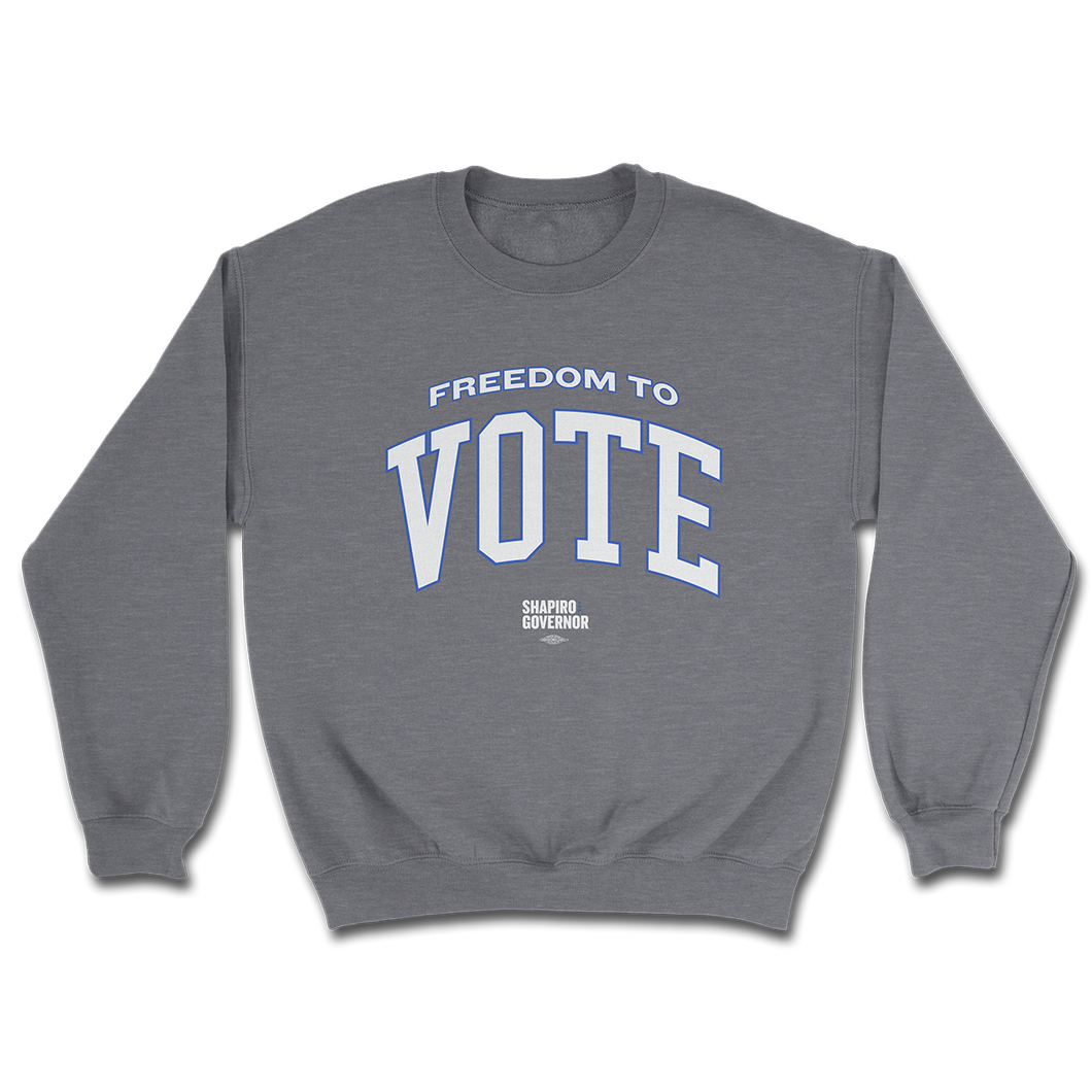 Freedom To Vote Sweatshirt